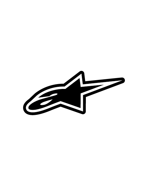 AlpineStars Logo Sticker with Star