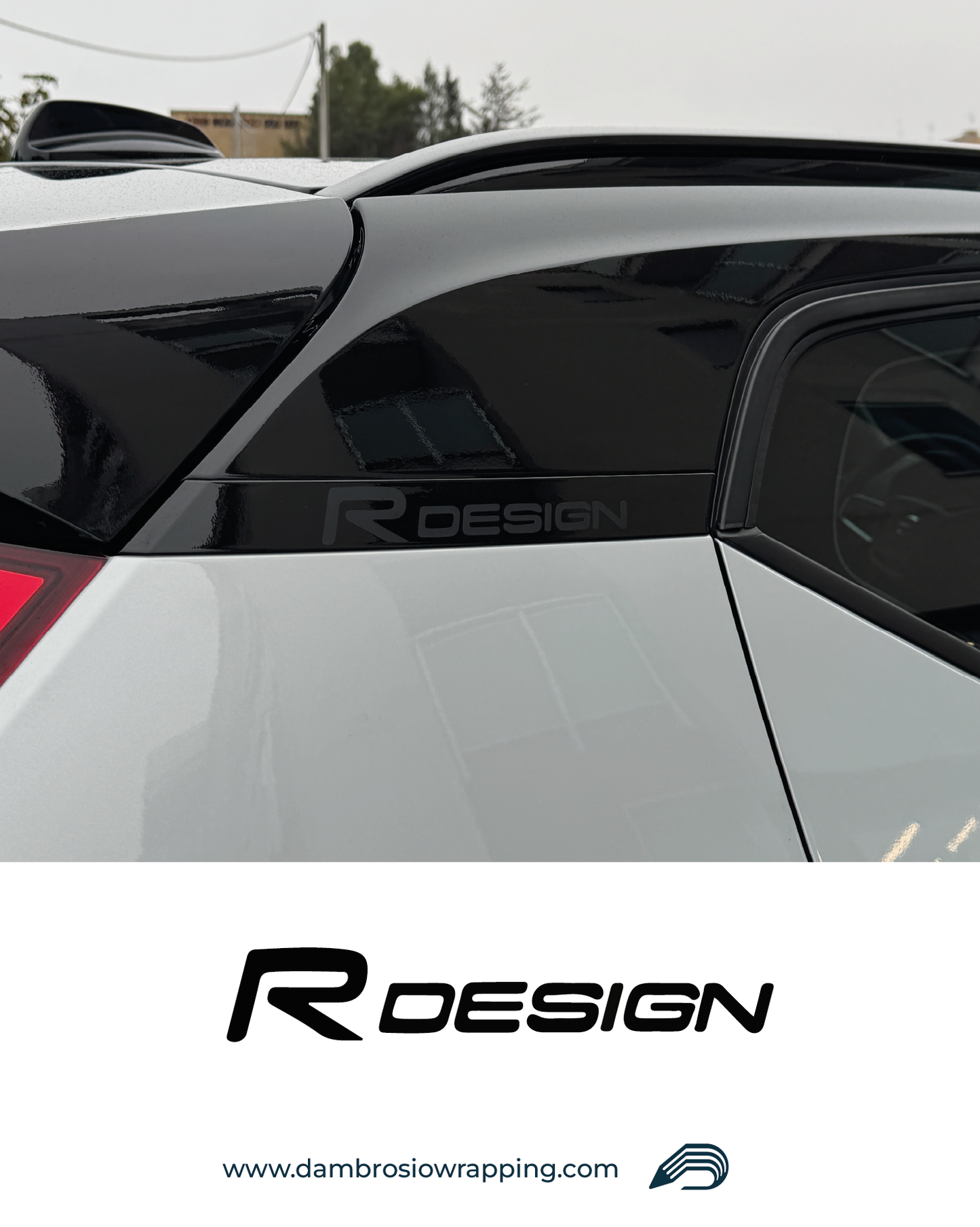 Volvo R-Design Sticker - Single Colour