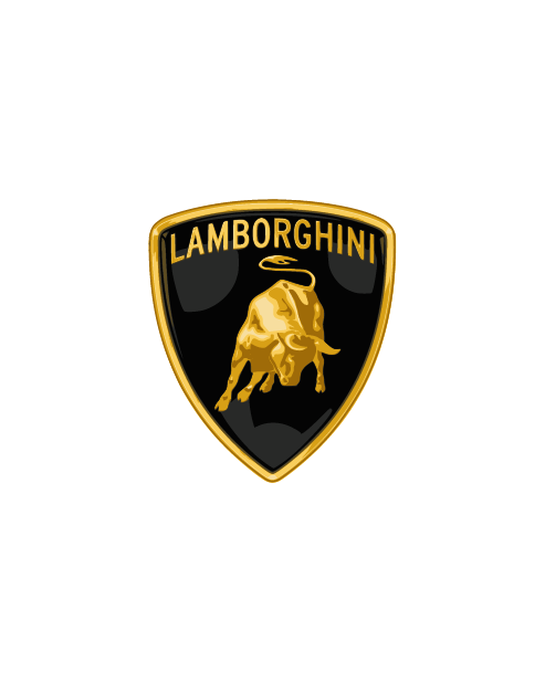 Lamborghini Old Emblem Logo Sticker