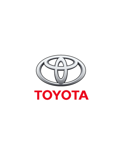 Toyota Logo Sticker Complete