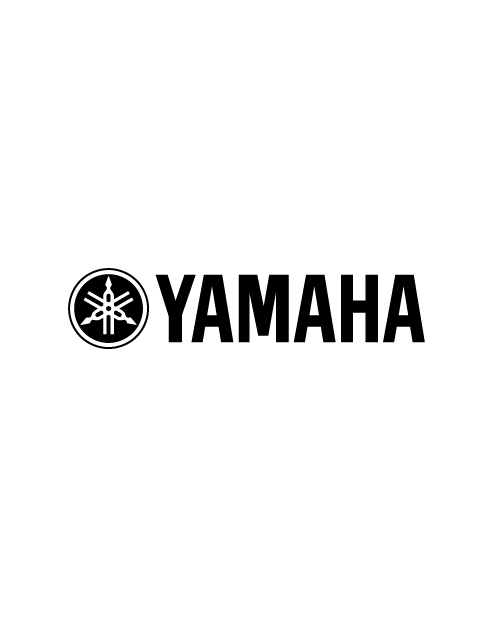 Yamaha Full Logo Sticker Black