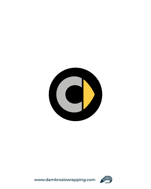 Smart Emblem Sticker - Two-Tone/Black Background