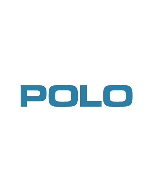 "Polo" Lettering Sticker for Volkswagen - Blue