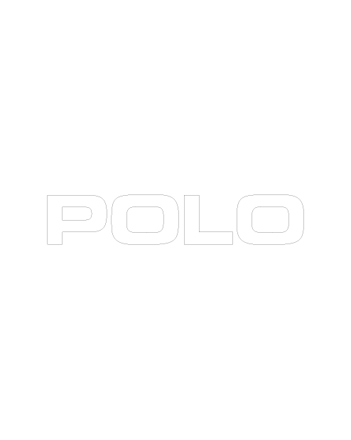 "Polo" Lettering Sticker for Volkswagen - White