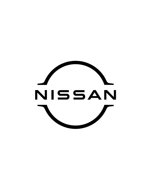 New Nissan Logo Sticker - Black