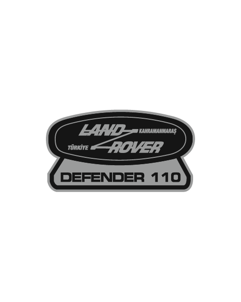 Land Rover "Defender 110" Logo Sticker