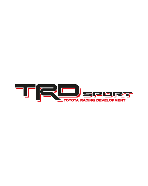 TRD Sport sticker Toyota Racing Development