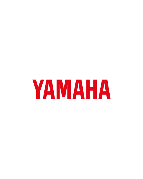 Red Yamaha Logo Sticker