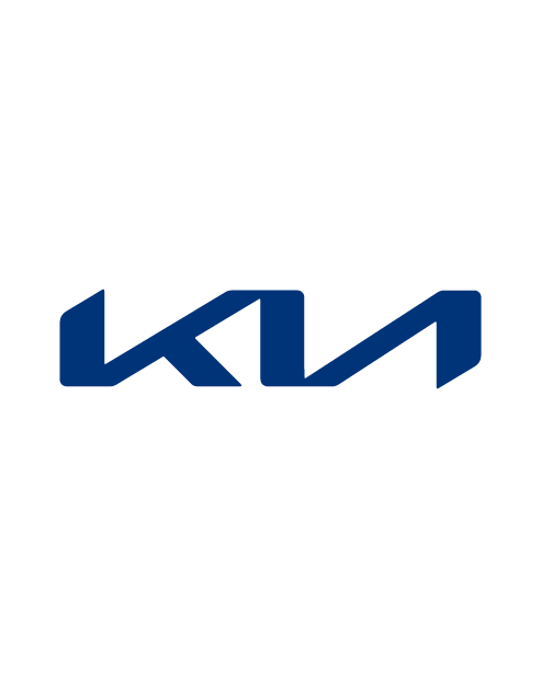 New "Kia" Logo Sticker - Blue