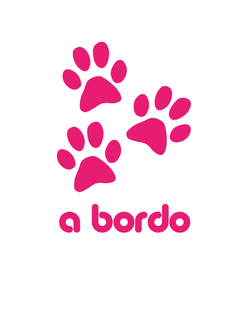 Adesivo 3 Zampe Cane con testo "a bordo"