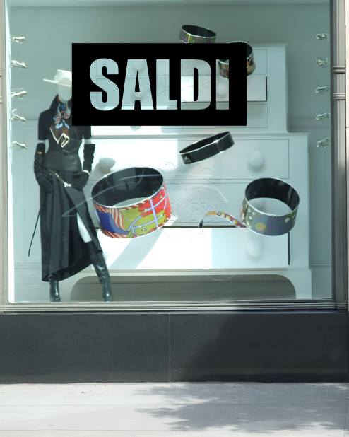 "SALE" sticker with outline