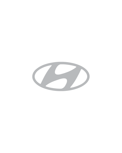 Hyundai Emblem Sticker - Gray
