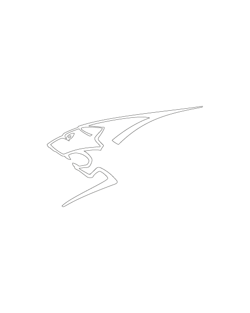 Peugeot Lion Side Sticker Kit 1