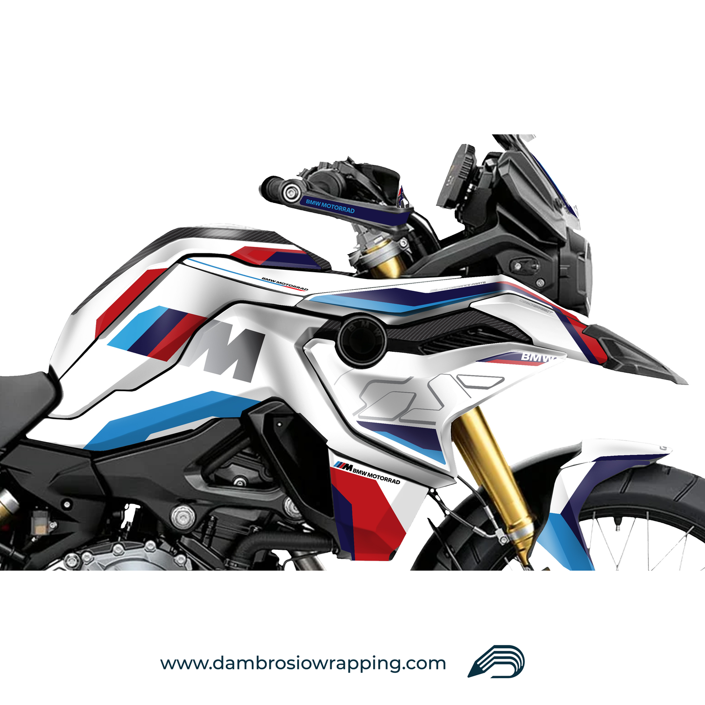 Fairing Graphics Kit - BMW F850GS/F750/F800GS (2017~) - (MC-W)