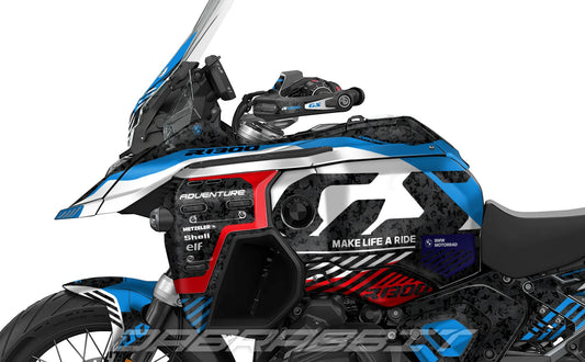 Fairing Graphics Kit - BMW R1300GS ADV (2024~) - (PC-WBL)