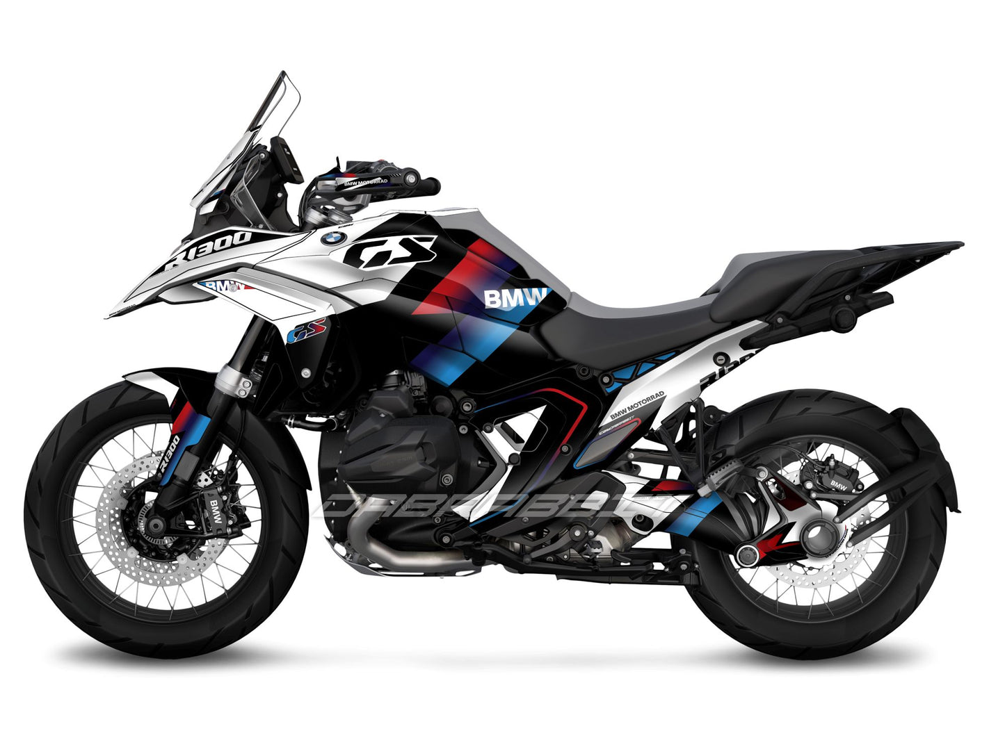 Kit Grafiche Adesivi Carene - BMW R1300GS (2024~) - (GRD-W)