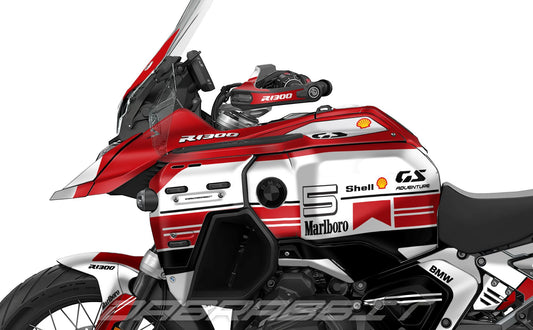 Fairing Graphics Kit - BMW R1300GS ADV (2024~) - (MLC-W)
