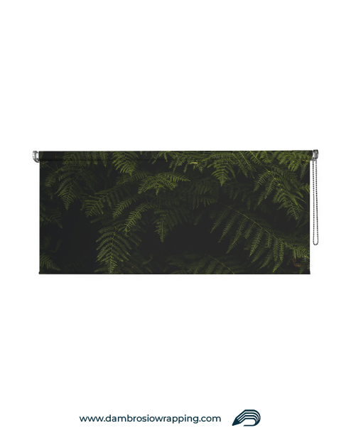 Blackout Roller Blind - Pine Tree