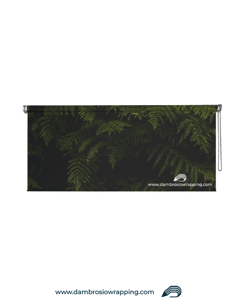 Blackout Roller Blind - Pine Tree