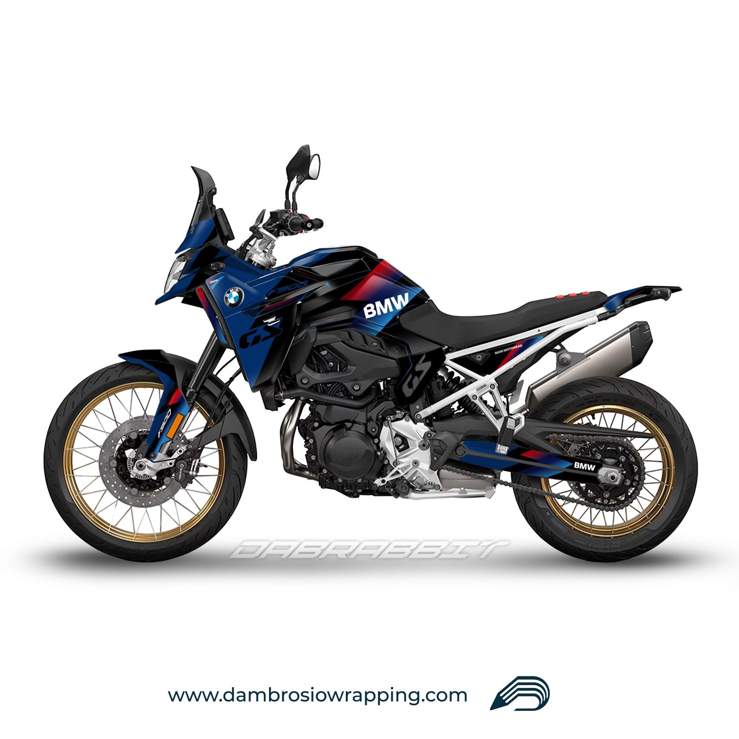 Fairing Graphics Kit - BMW F900GS (2024~) - (GRD-BL)