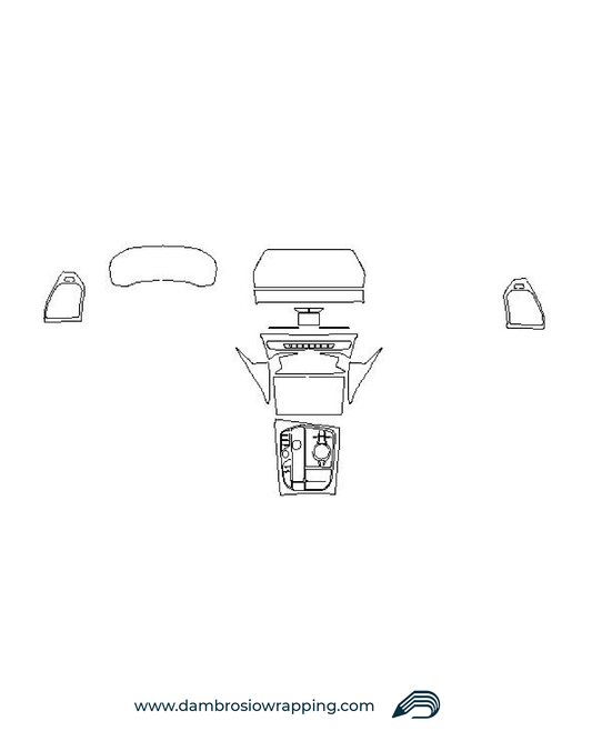 BMW Interior Screen Protector Kit - 2023 8 Series