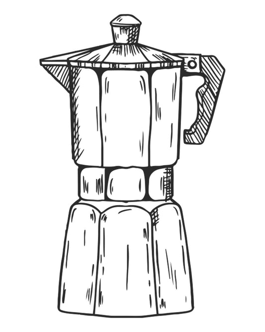 Wall Sticker - Coffee Moka