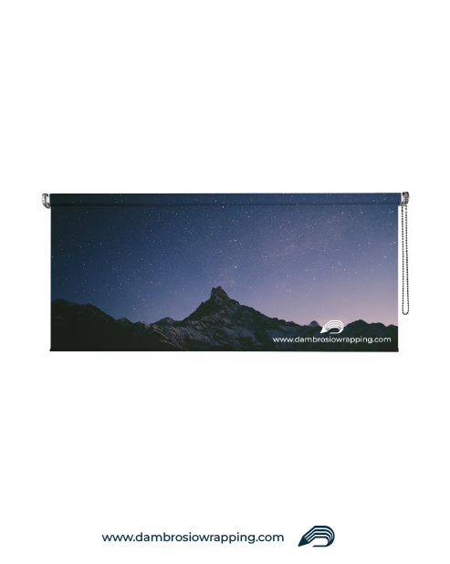 Blackout Roller Blind - Starry Sky