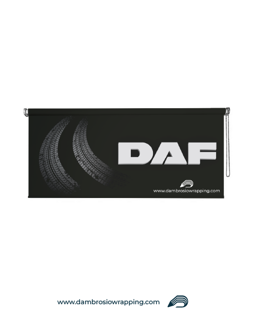 Blackout roller blind - DAF Derapata