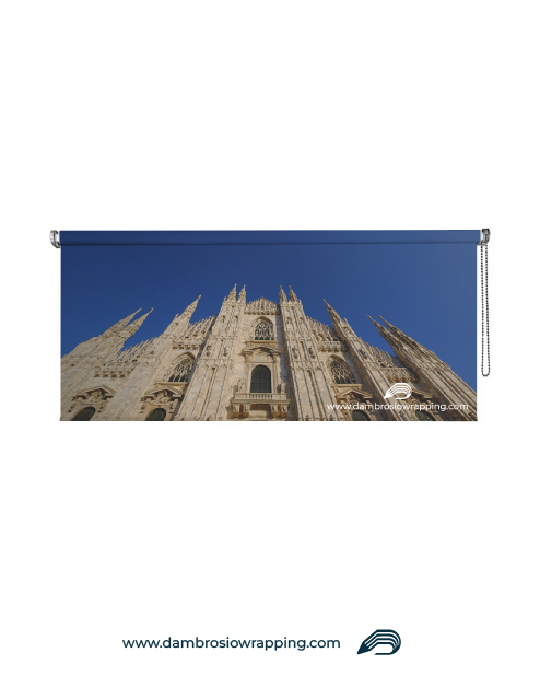 Blackout Roller Blind - Milan Cathedral