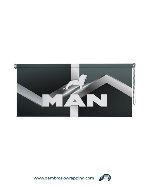 Blackout roller blind - MAN Eleganza