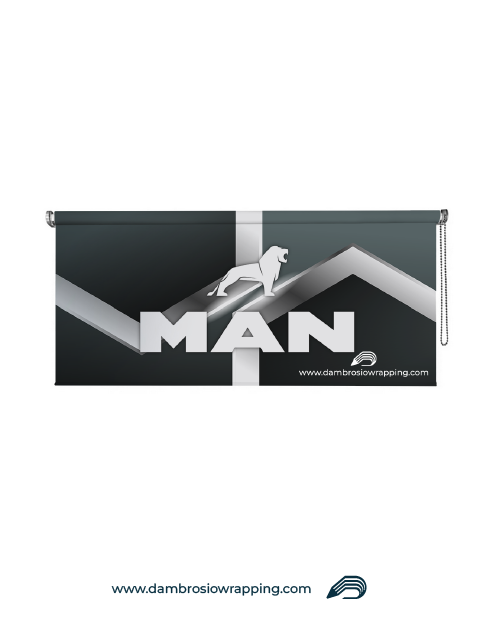 Blackout roller blind - MAN Eleganza