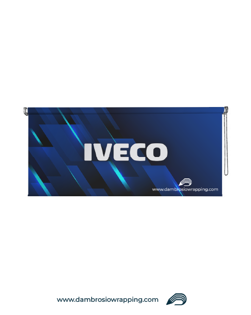 Blackout roller blind - IVECO Dynamic Geometry