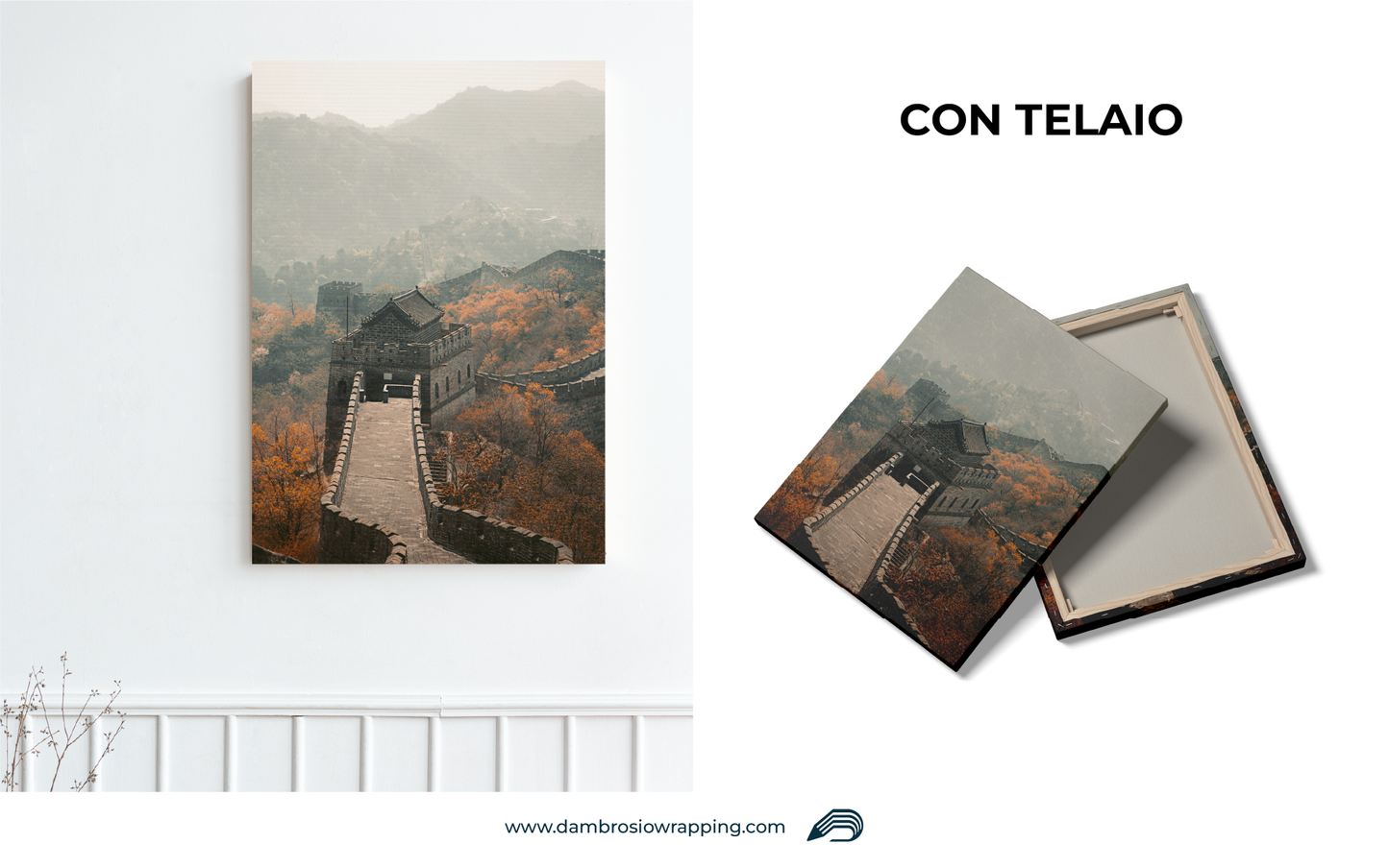 Canvas / Picture of the Great Wall of China