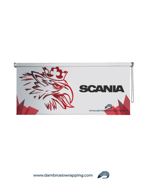 Blackout roller blind - SCANIA Grifone Guardia