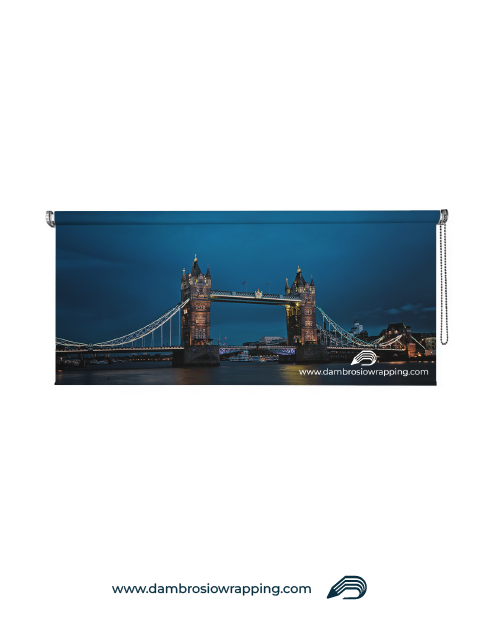 Blackout Roller Blind - London Tower Bridge