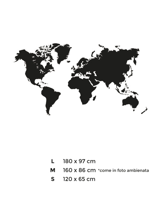 Wall Sticker - World Map