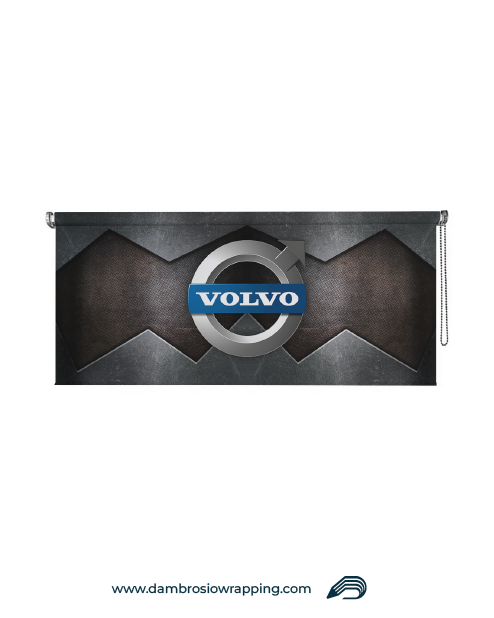Blackout roller blind - VOLVO Metalli