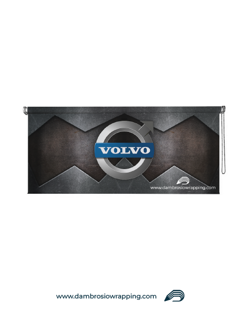 Blackout roller blind - VOLVO Metalli