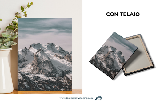 Snowy Mountain Canvas / Painting