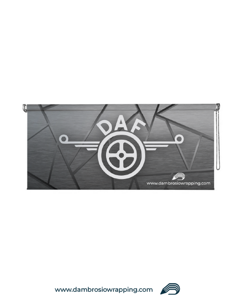 Blackout roller blind - DAF Old Time