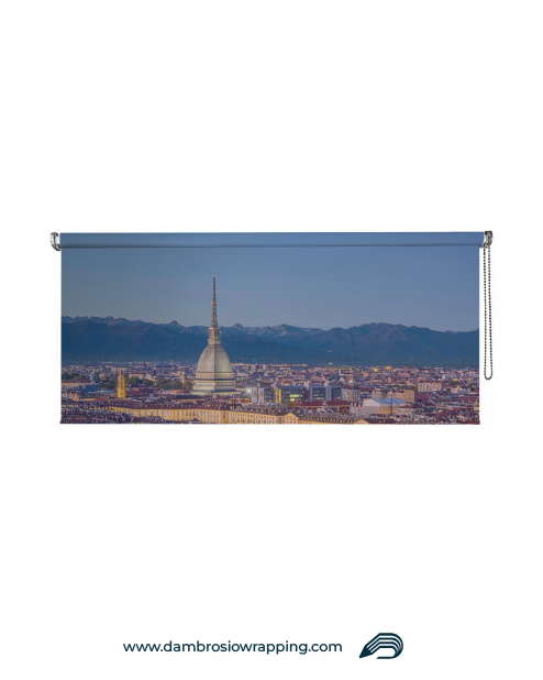 Blackout Roller Blind - Panorama Torino