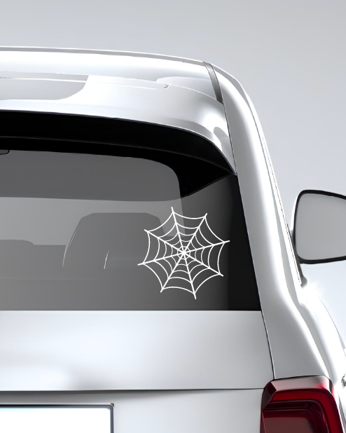 Spider Web Sticker