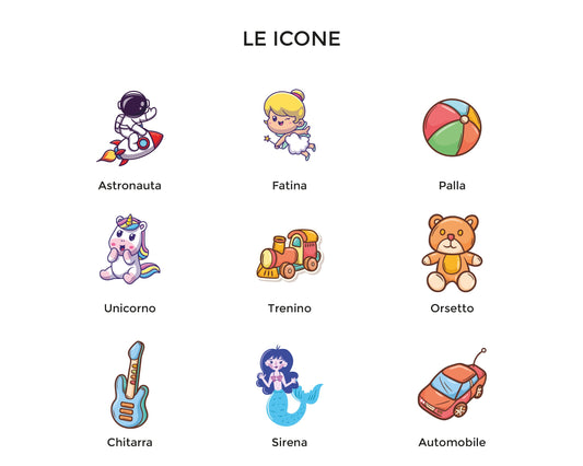 Kit of 110 Personalized Stickers for School Supplies