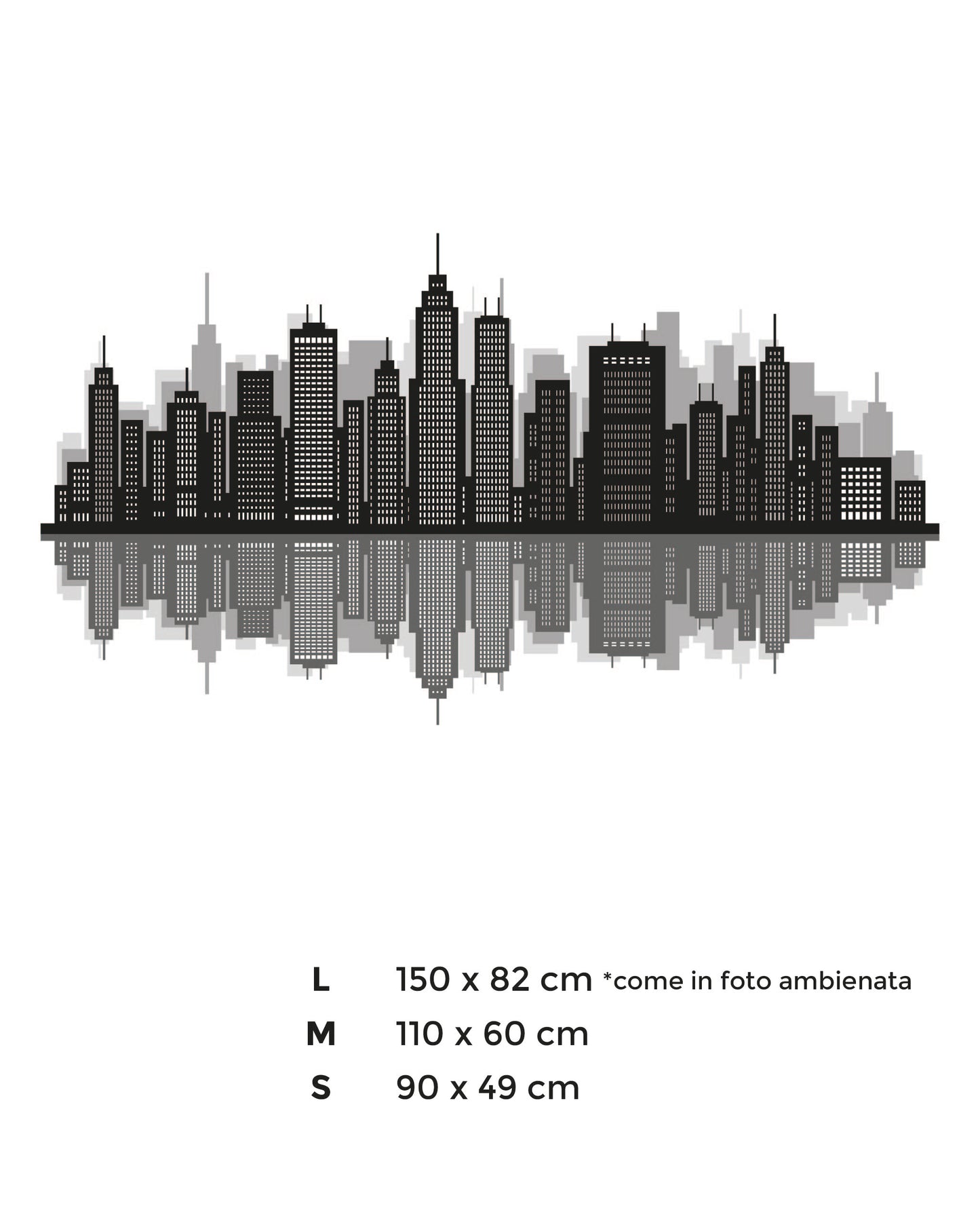 Adesivo Murale - Skyline