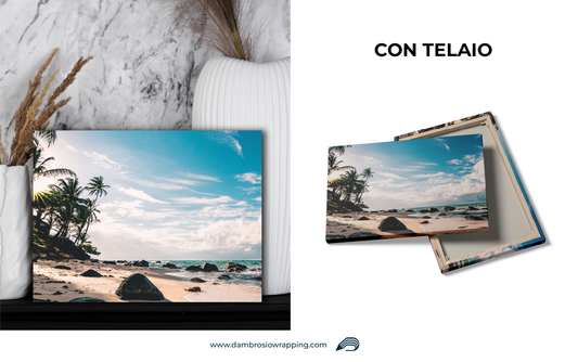 Canvas / Painting Exotic Beach