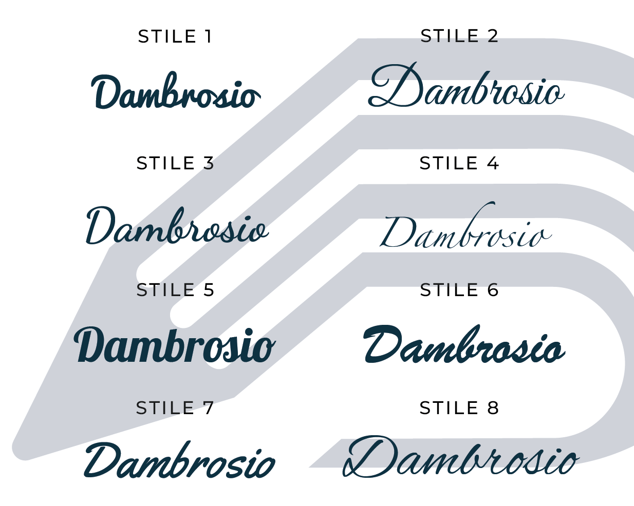 "Custom Name" sticker with heart design