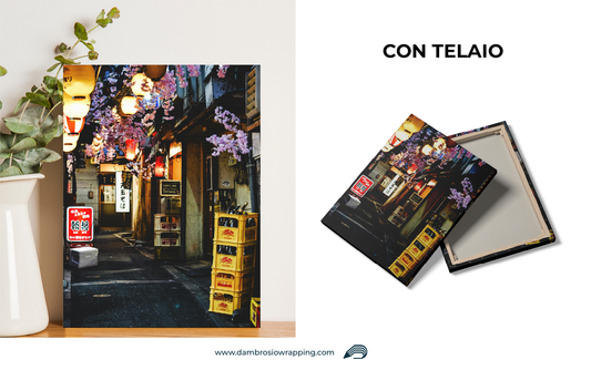 Canvas / Painting Street Japan