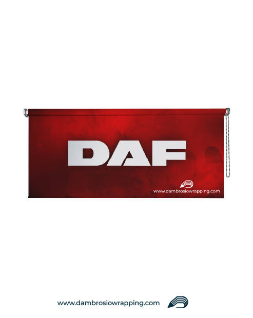 Blackout roller blind - DAF Tenebra
