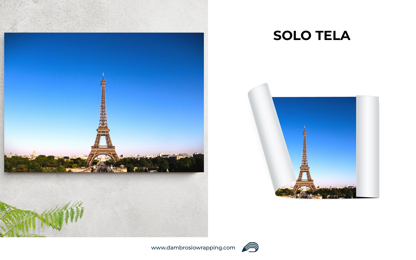 Canvas / Picture Eiffel Tower