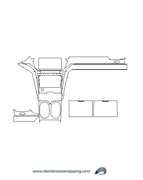 Lamborghini Interior Screen Protector Kit - Urus / Urus S Performante 2022
